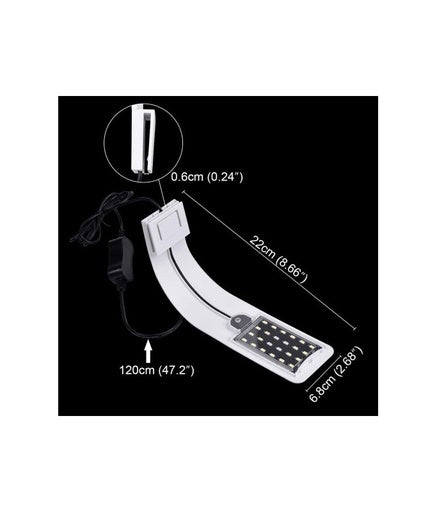 Roxin LED Top Light-10W-White & Blue Light[Color - White, Power - 10W]