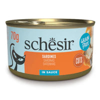 Thumbnail for Schesir Grill Wholefood Cat Can Sardines 70g [Min Order:12pcs]