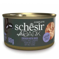 Thumbnail for Schesir After Dark Wholefood In Broth For Cat - Chicken With Duck 80g (Min Order- 12 Cans)