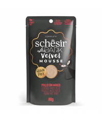 Thumbnail for Schesir After Dark Velvet Mousse For Cat - Chicken With Beef 80g (Min Order- 12 Pouch)
