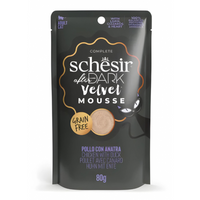 Thumbnail for Schesir After Dark Velvet Mousse For Cat - Chicken With Duck 80g (Min Order- 12 Pouch)