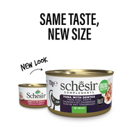 Thumbnail for Schesir Complements Cat Wet Food  in Jelly Can- Tuna With Dentex 70g [MOQ:12pcs]