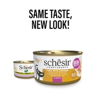 Thumbnail for Schesir Wet Cat Food In Broth Can-Tuna With Chicken 70g [MOQ:12pcs]