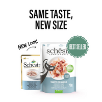Thumbnail for Schesir Complements Cat Wet Food  in Jelly Pouch- Tuna With Hake 70g [MOQ:12pcs]
