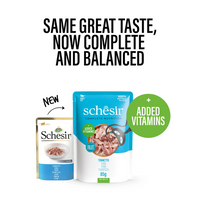 Thumbnail for Schesir Complete & Balanced Nutrition Wet Cat Food in Jelly Pouch- Tuna 85g [MOQ:12pcs]
