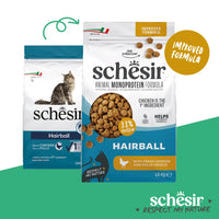Schesir Monoprotein Adult Dry Cat Food – Hairball-Fresh Chicken-1.5kg