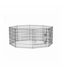 Thumbnail for Pado Play Pen-8 Sides Exercise Pens with 1 Door, 61x61cm / 24x24 inch