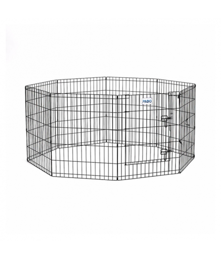 Pado Play Pen-8 Sides Exercise Pens with 1 Door, 61x92cm / 24x36 inch