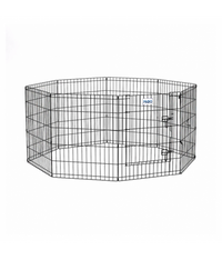 Thumbnail for Pado Play Pen-8 Sides Exercise Pens with 1 Door, 61x92cm / 24x36 inch