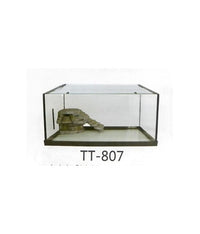 Thumbnail for KW Zone Glass Turtle Tank With RL 101[Dimension - 65 x 27 x 31cm, Model - TT807]