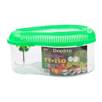 Thumbnail for KW Zone Turtle Tank With Cover[Dimension - 35 x 15.5cm]