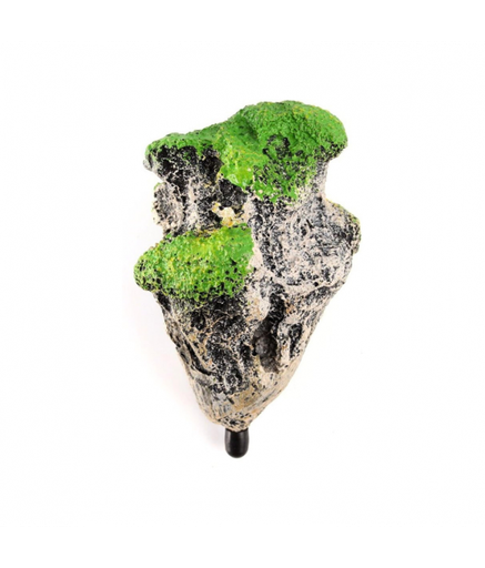 KW Zone Dophin Floating Rock Aquarium Decoration, 6x4x8cm (S)