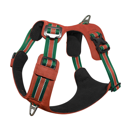 DOCO® VERTEX Reflective Ultralight Mesh Harness Medium [Neck 38-49cm;Chest 52]-Canyon