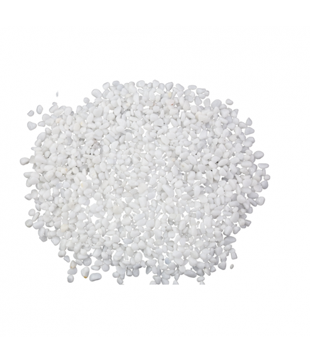 Natural Color Aquarium Natural White Stone, 2-3mm (10kg/Bag)