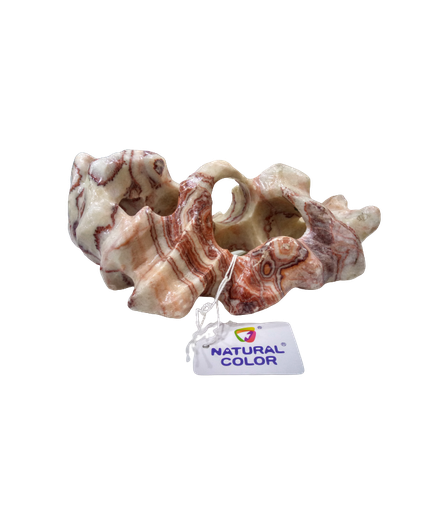 Natural Color Decorative Stylish Aquarium Rocks (1pc/Box)[Weight - 2Kg]