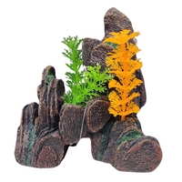 Thumbnail for Yusee Aquarium Decoration - Artificial Plant - Ym-738 - 16 x 9 x 17cm