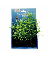Thumbnail for Yusee Aquarium Decoration Plant - Artificial Plant - YS-192319, 12x7x18cm[Size - M]