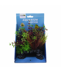 Thumbnail for Yusee Aquarium Decoration - Artificial Plant - YS-192334 (12x7x18cm)