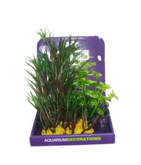 Thumbnail for Yusee Aquarium Decoration - Artificial Plant - YS-40102 (15cm)[Size - M]