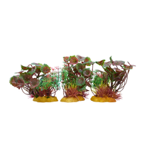 Yusee Aquarium Decorations - Artificial Plant YS-70104-4 [Height:4