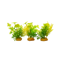 Yusee Aquarium Decorations - Artificial Plant YS-70405A-4 [Height:4