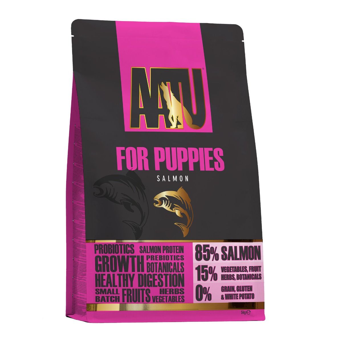 AATU For Puppies Salmon Dry Puppy Food - 5kg