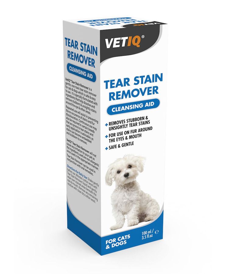 VetiQ Tear Stain Remover Cat & Dog Cleansing Aid 100ml - 100ML