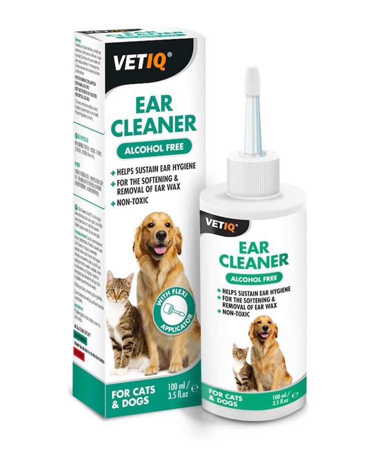 VetiQ Dog & Cat Ear Cleaner 100ml - 100ML