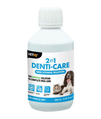 Thumbnail for VetiQ 2in1 Denti-Care Oral Hygiene Solution 250ml - 250ML