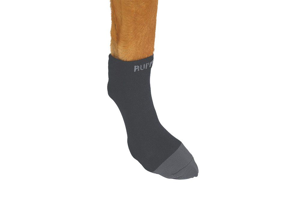Ruffwear Bark'n Boot Liners Dog Socks - Grey 3.50"