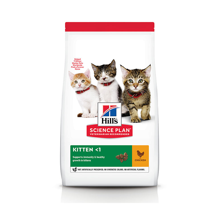 Hill’s Science Plan Kitten Food With Chicken (300g)(EXP: 4.25)