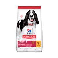 Thumbnail for Hill’s Science Plan Medium Adult Dog Food With Chicken (14kg)