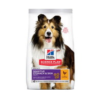 Thumbnail for Hill’s Science Plan Sensitive Stomach & Skin Medium Adult Dog Food With Chicken (14kg)