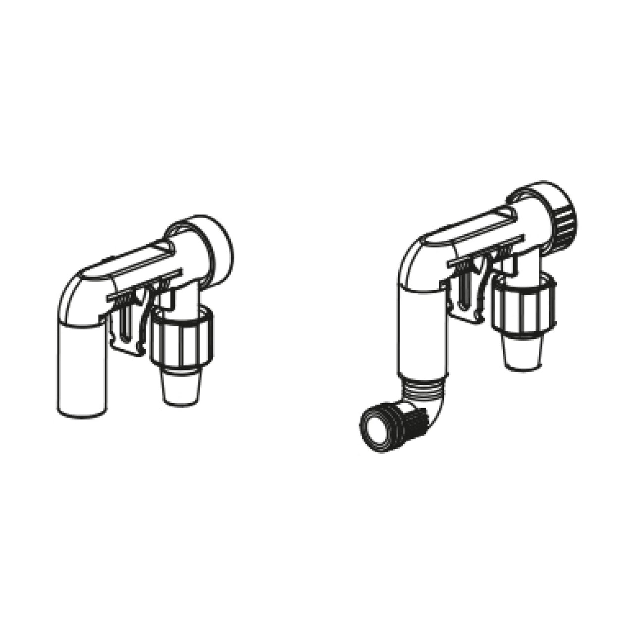 Mega Filtra Replacement Intake & Output Connectors Kit
