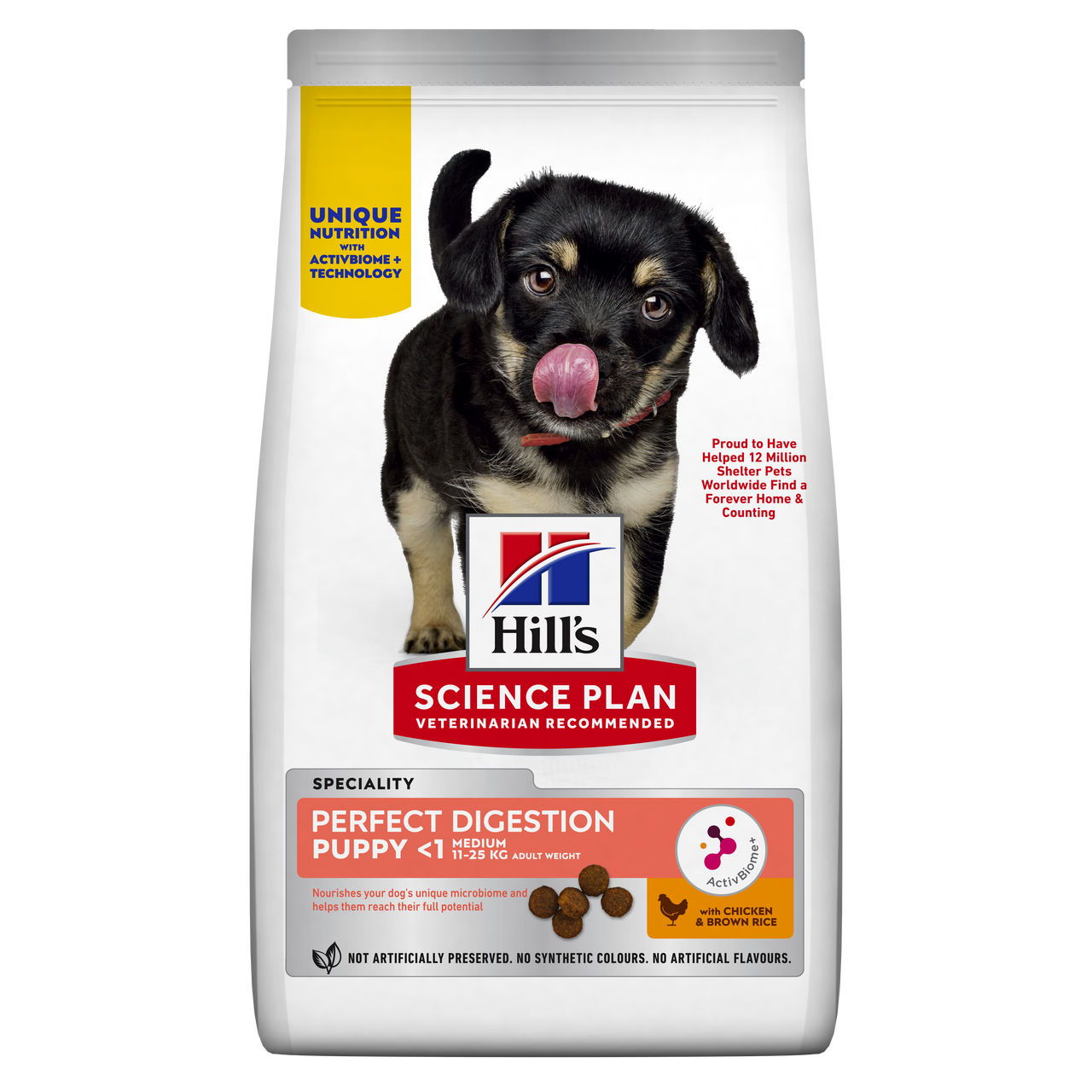 Hill’s Science Plan Perfect Digestion Medium Puppy Dry Food (2.5kg)