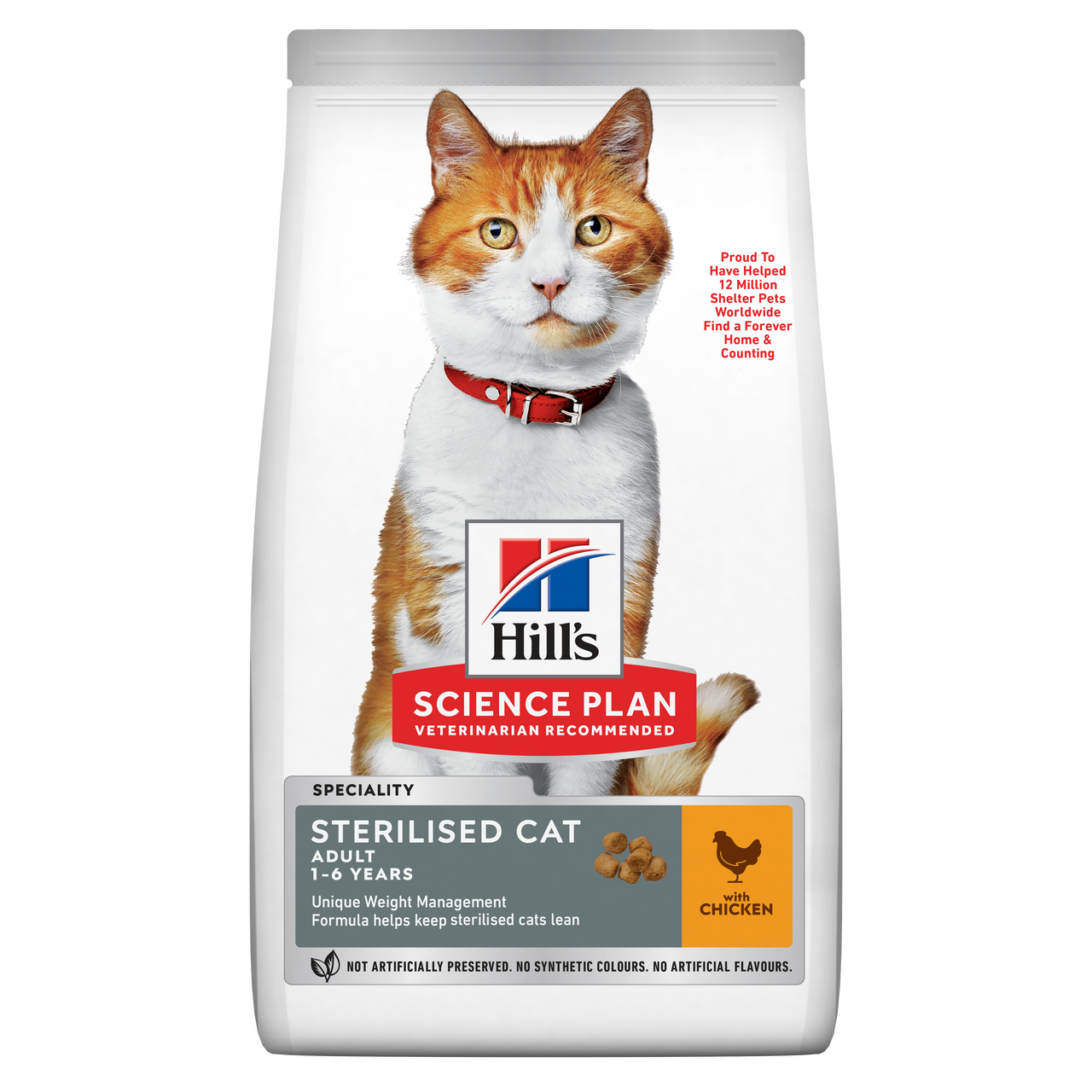 Hill’s Science Plan Sterilised Cat Adult With Chicken (10kg)