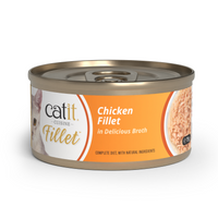 Catit Cuisine Chicken Fillet Variety Pack, 12 x 75 g