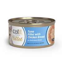Catit Cuisine Tuna Fillet Variety Pack, 12 x 75 g