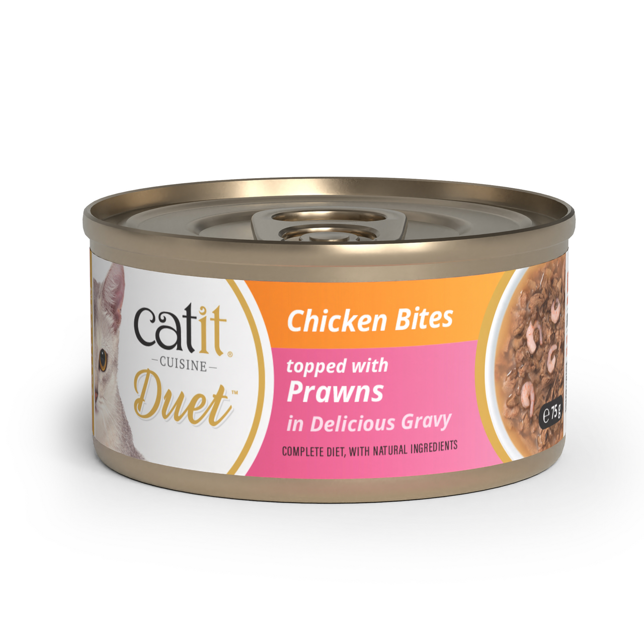Catit Cuisine Duets Variety Pack, 12 x 75 g