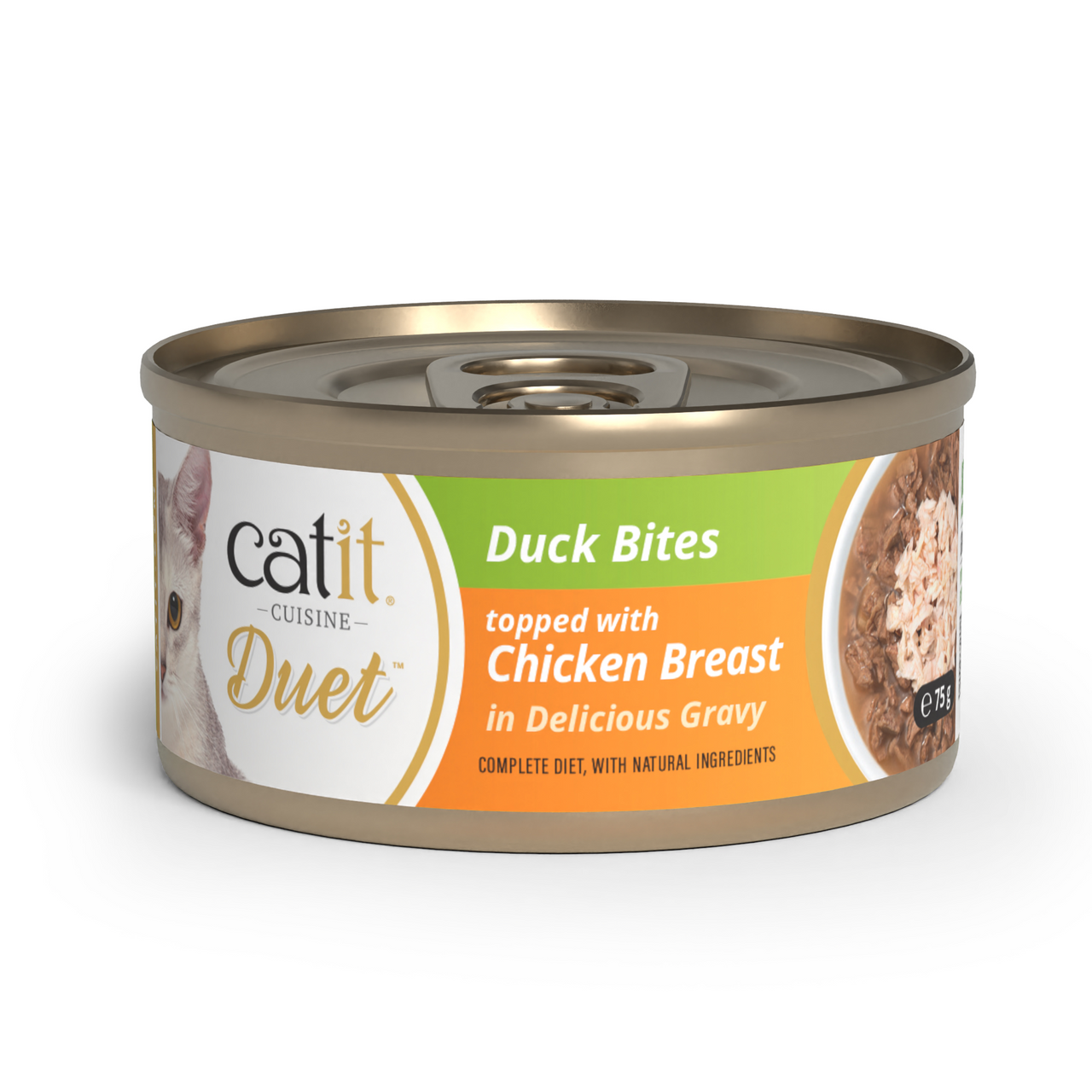 Catit Cuisine Duets Variety Pack, 12 x 75 g