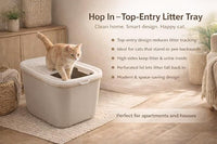 Savic Hop In Top Entry Cat Litter Tray