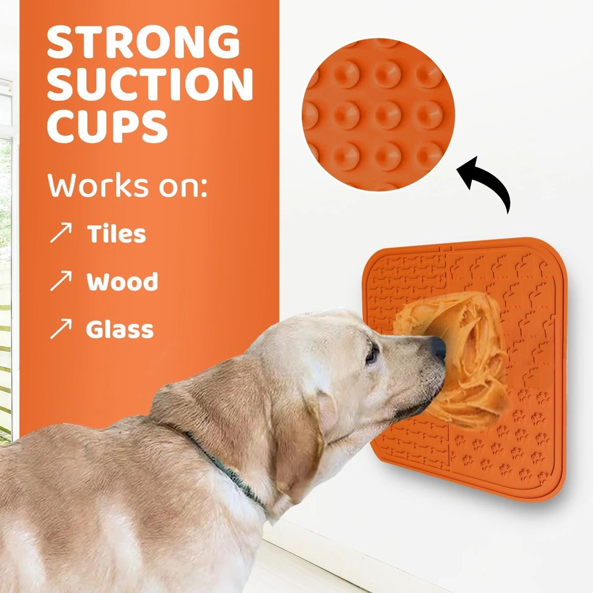 Dogslife Lick Mat with Brush & Spreader