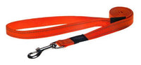 Thumbnail for Rogz Utility Reflective Stitching Long Dog Leash - ORANGE M 1.8M/6