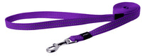 Thumbnail for Rogz Utility Reflective Stitching Long Dog Leash - PURPLE M 1.8M/6