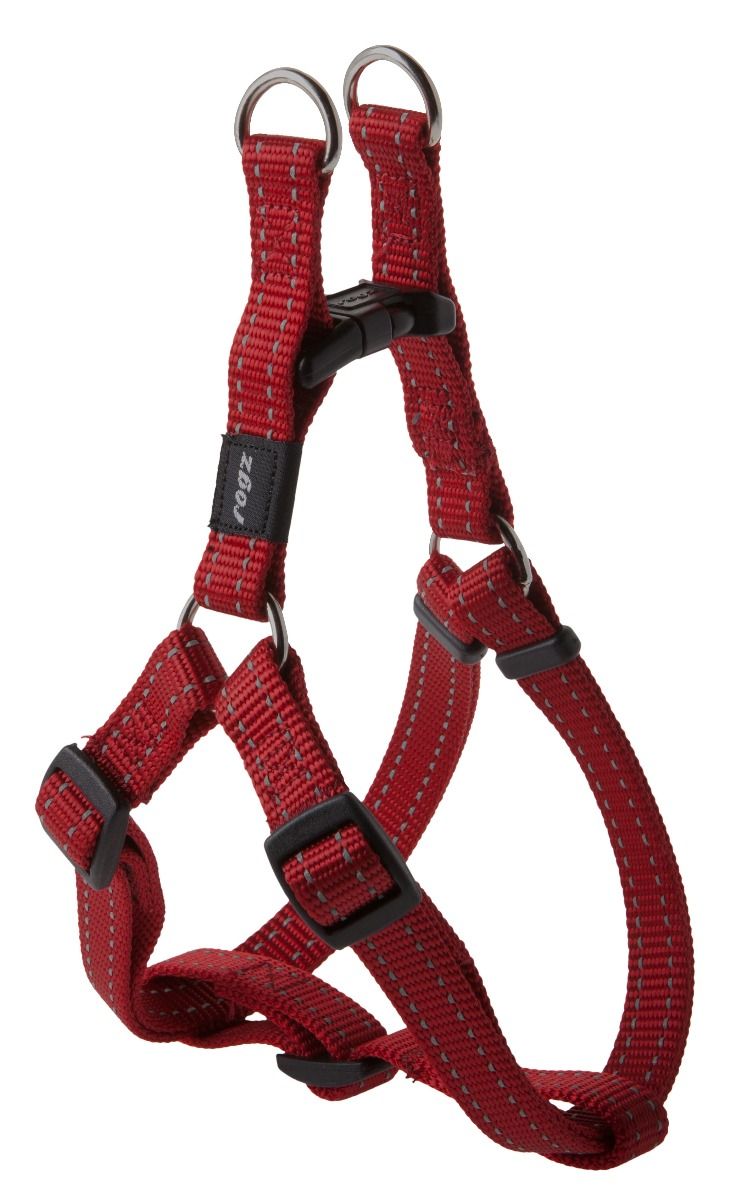 Rogz Utility Step-In Dog Harness - RED Large