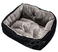 Thumbnail for Rogz Luna Podz Black Paw Dog Bed - BLACK PAW M