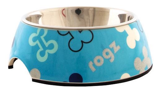 Rogz Trendy Bubble Dog Bowl 160ml - BLUE