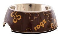 Thumbnail for Rogz Trendy Bubble Dog Bowl 160ml - BROWN