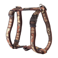 Thumbnail for Rogz Mocha Bone Dog Harness - MOCHA BONE S