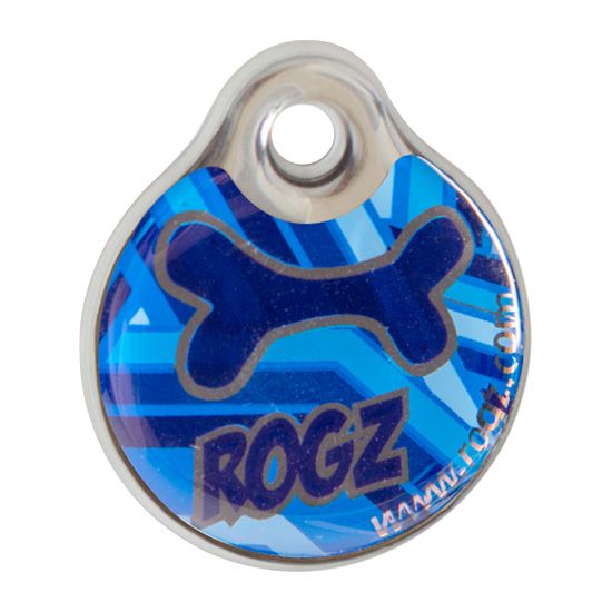 Rogz Navy Zen ID Tag - NAVY ZEN L